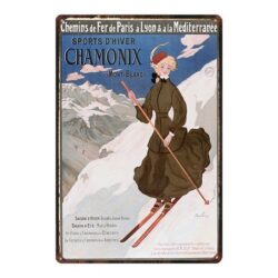 metal plate chamonix