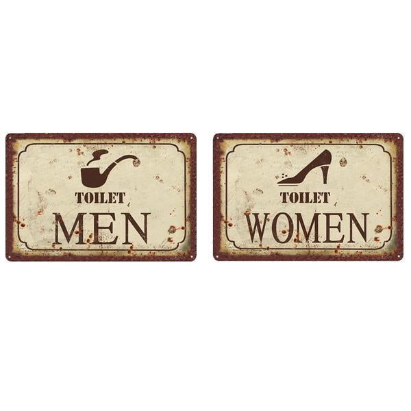 metal deco wc plaque metal deco wc plaque