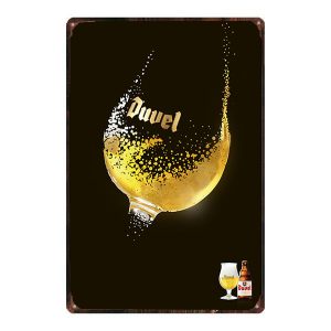 metal duvel plate