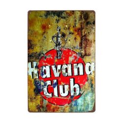 metal plate havana club