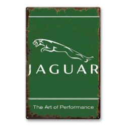 jaguar metal plate