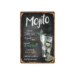 metal mojito plate