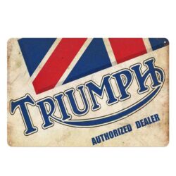 triumph metal plate 1