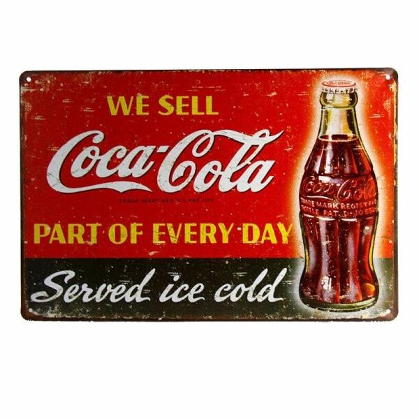 vintage coca cola metal plate vintage coca cola metal plate