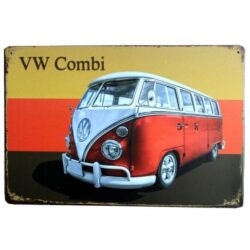 metal plate vintage combi