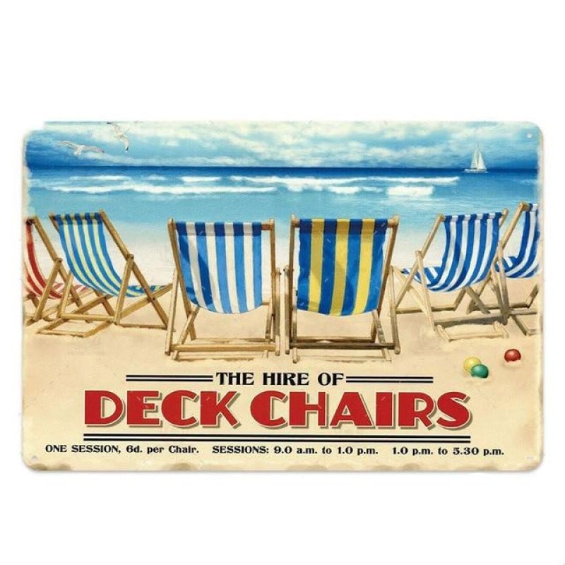vintage metal plate deck chairs vintage metal plate deck chairs