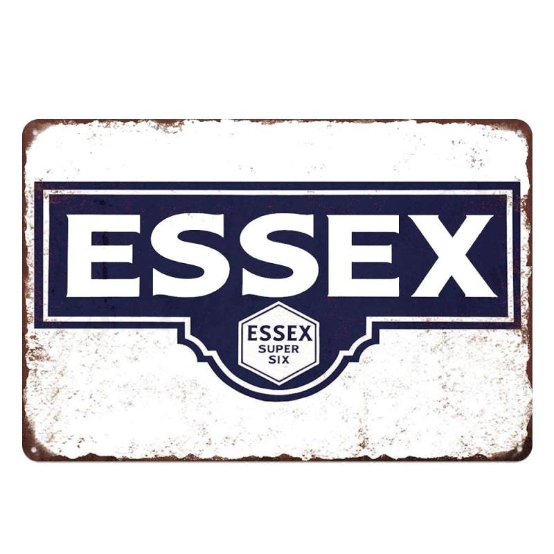 vintage essex metal plate vintage essex metal plate