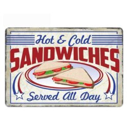 metal plate vintage sandwiches