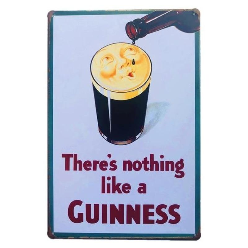 vintage metal plate guinness glass vintage metal plate guinness glass