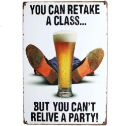 alcohol advertising plate