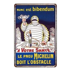 vintage metal plate nunc est bibendum