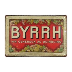 byrrh advertising plaque