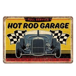 garage advertising plaque 1