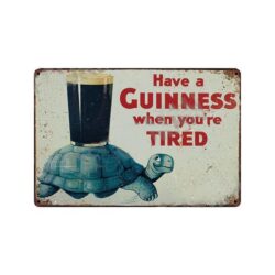 guinness advertising plaque
