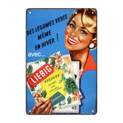 liebig advertising plaque