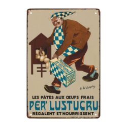 advertising plaque lustucru