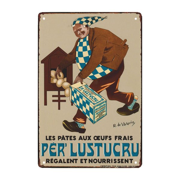 advertising plaque lustucru advertising plaque lustucru