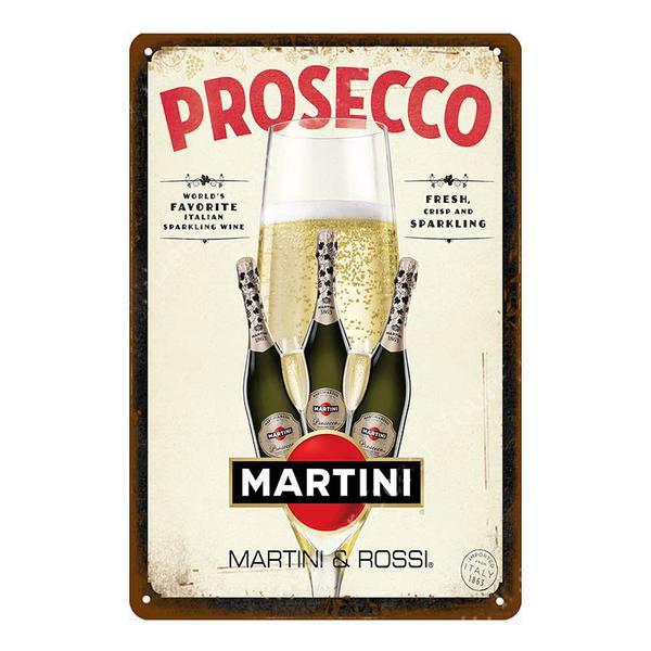 metal martini advertising plate metal martini advertising plate