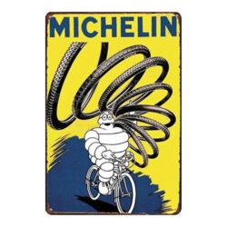 michelin advertising plate