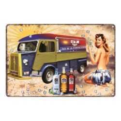 advertising plate pastis 51