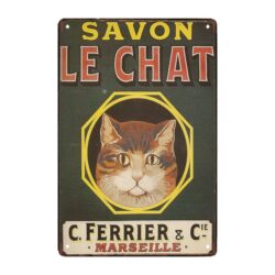 advertising plate savon de marseille