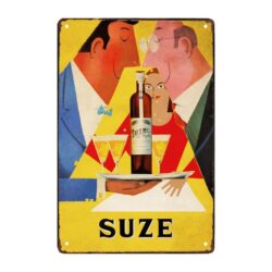 suze advertising plaque