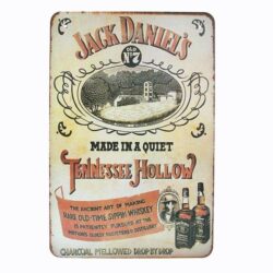 whiskey advertising plate