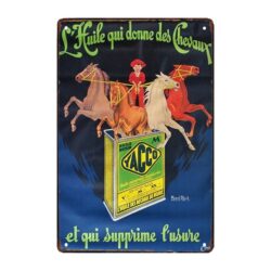 advertising plaque yacco
