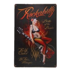 rockabilly plate