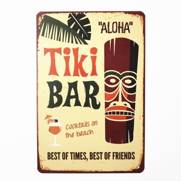 tiki bar plate tiki bar plate