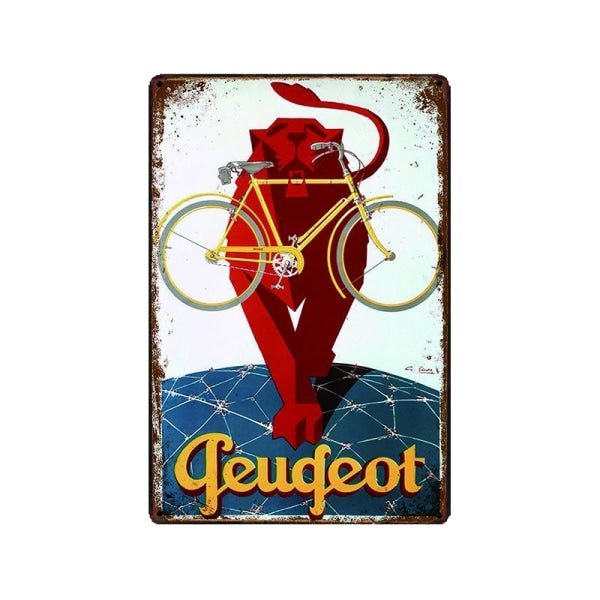 peugeot bike plate peugeot bike plate