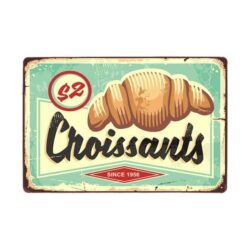 crescent metal plate