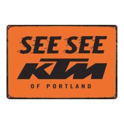 vintage ktm plate
