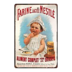 vintage nestle plate