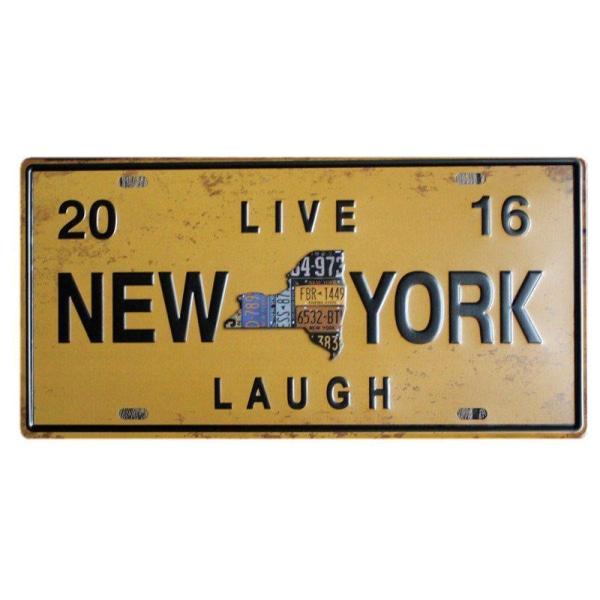 vintage metal plate new york registration vintage metal plate new york registration