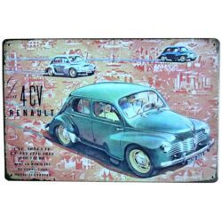 vintage renault plate