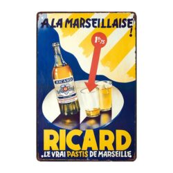 vintage ricard plate