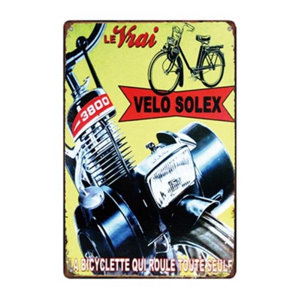 vintage solex plate vintage solex plate