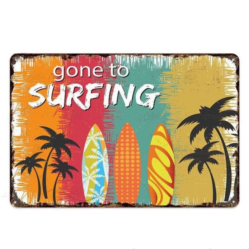 vintage surf plate vintage surf plate