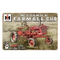 vintage tractor plate