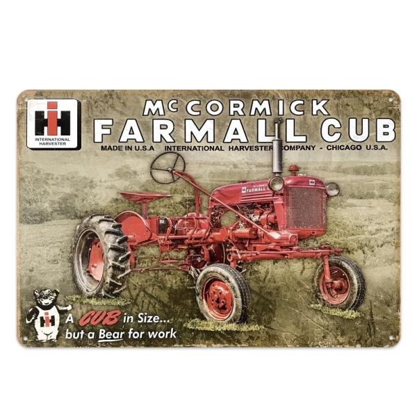 vintage tractor plate vintage tractor plate