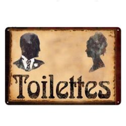 vintage wc plate
