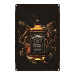 vintage whiskey plate