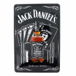 metal plate jack daniels