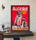 poster algeria vintage