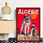 poster algeria vintage