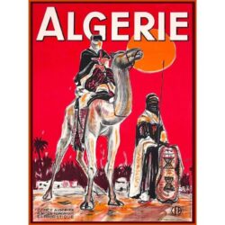 poster algeria vintage