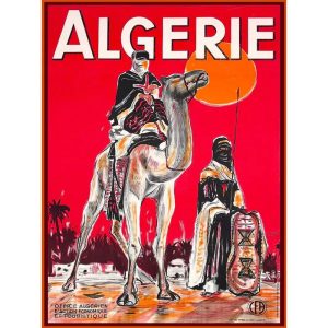 poster algeria vintage