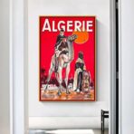poster algeria vintage