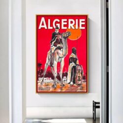 poster algeria vintage